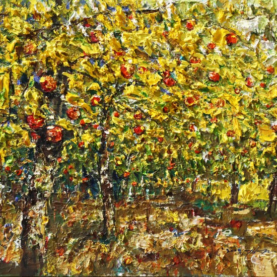 붉은사과나무 숲 50호 Oil On Canvas 2009s